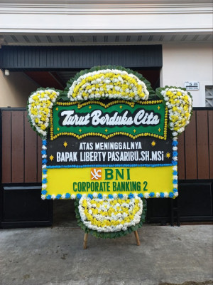 Papan Bunga Duka di Citamiang