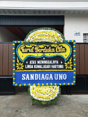 Papan Bunga Duka di Citamiang
