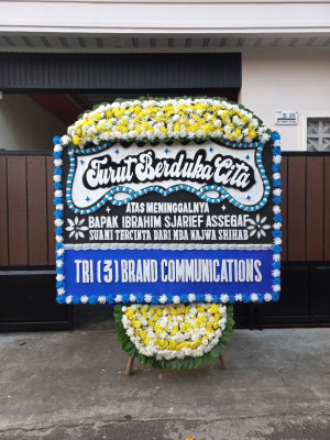 Papan Bunga Duka di Citamiang